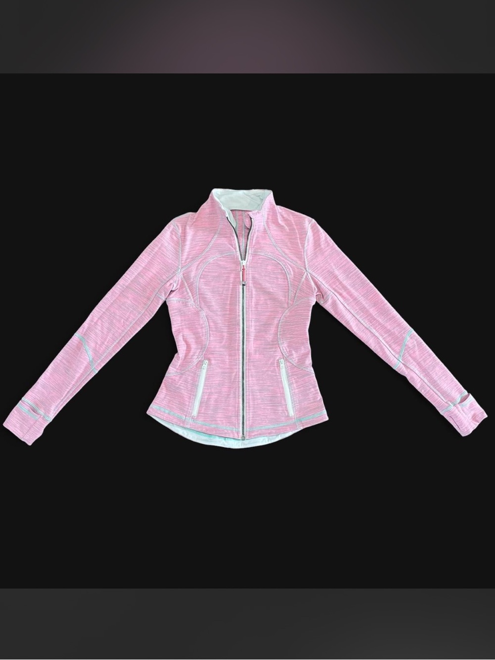 Lululemon Women’s Forme Full Zip Pink Jacket Size 6